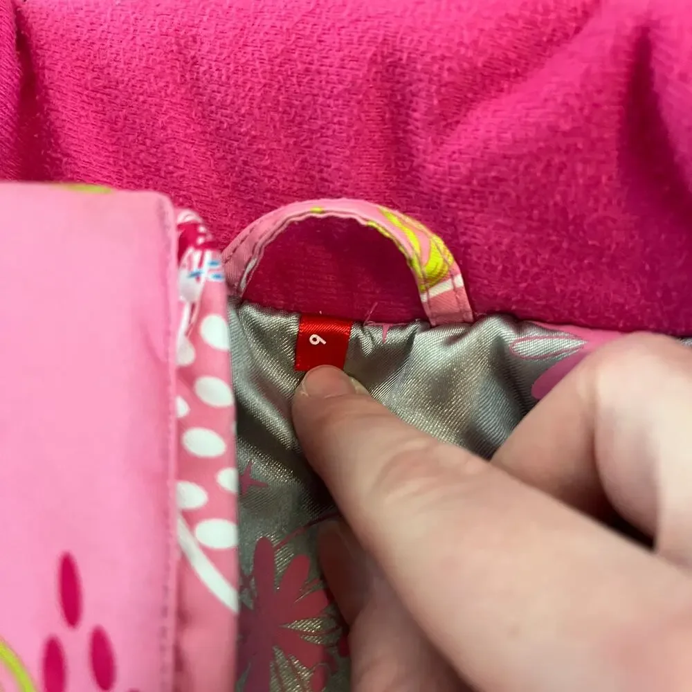 Spyder Pink Patterned Girls' Jacket